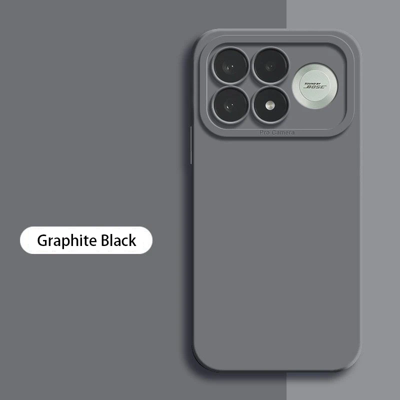 Luxury Liquid Silicone Camera Protection Phone Case with Angel Eyes Design