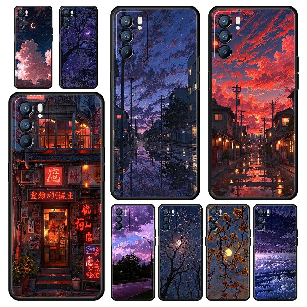 Fashion Art Sunset Glow Phone Case Cover