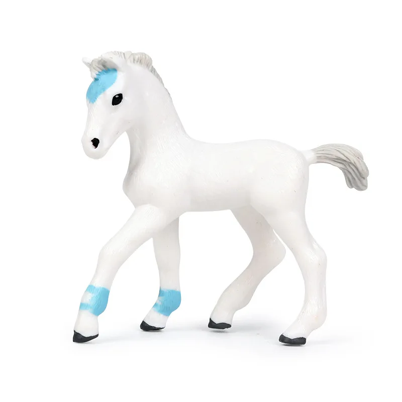 

Animal toys solid simulation wild animal model Maxima ranch farm foal pony ornaments
