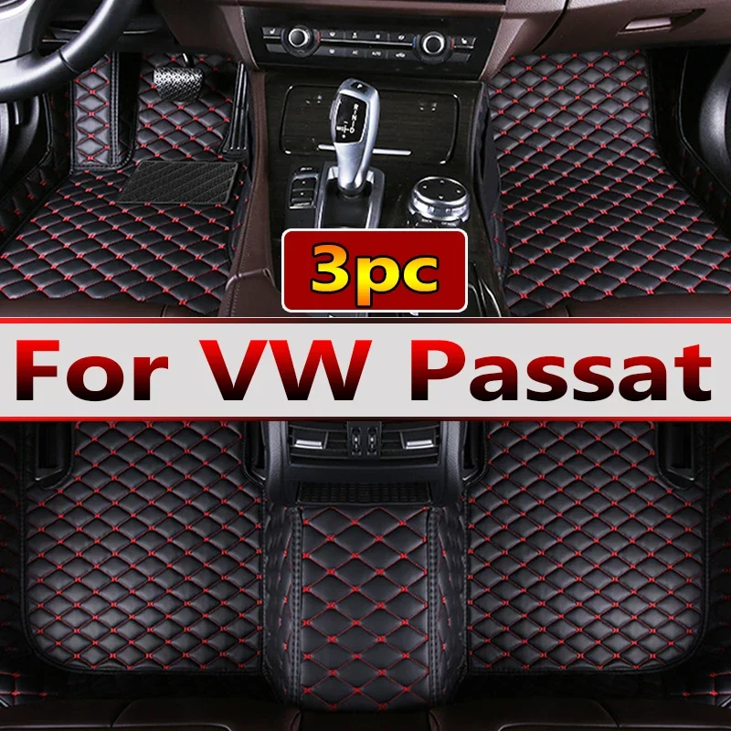 

Автомобильные коврики для VW Volkswagen Passat B8 GT 2015 ~ 2022, прочные коврики, защитные роскошные кожаные Коврики для домашних животных, аксессуары 2016