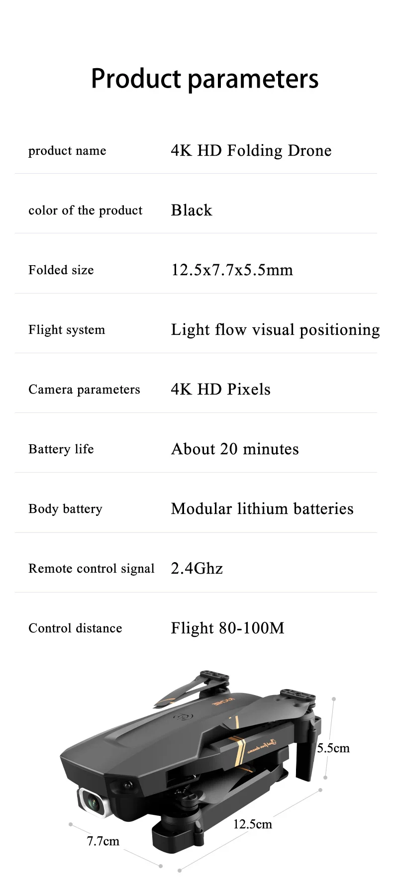 remote control car helicopter 4K HD Dual-camera Multi-function Remote Control Aircraft Aerial Photography 4K HD Folding Quadcopter Children's Boy Toy Gift outdoor rc helicopter