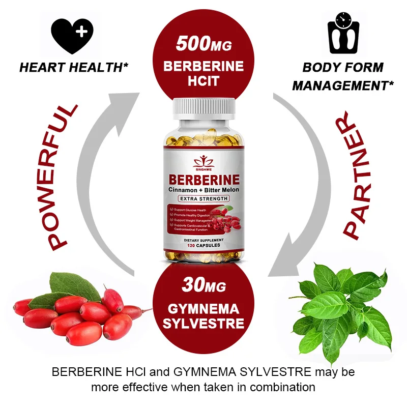 Berberine Ceylon Cinnamon Bitter Gourd Supplement Promotes Liver Function Intestinal Health
