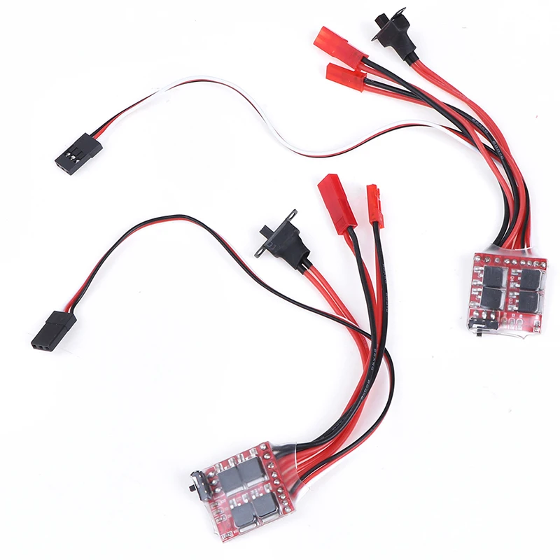 ESC 20A/30A Contrôleur Vitesse Moteur à Balais pour RC Voiture Bateau