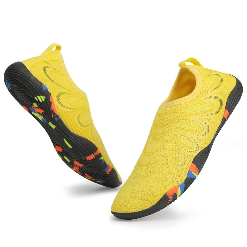 Unisex Aqua Shoes Barefoot Beach Shoes Adults Kids Gym Outdoor Training Footwear Quick-Drying Breathable Sneakers Size 26-46