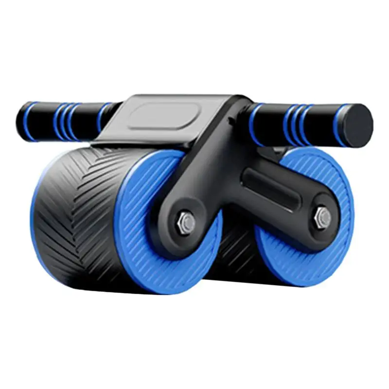 Ab Roller Wheel Automatic Rebound Exercise Roller Ab Workout Equipment Home Gym Fitness Machine Rullo Per Esercizi Con Ruote Addominali