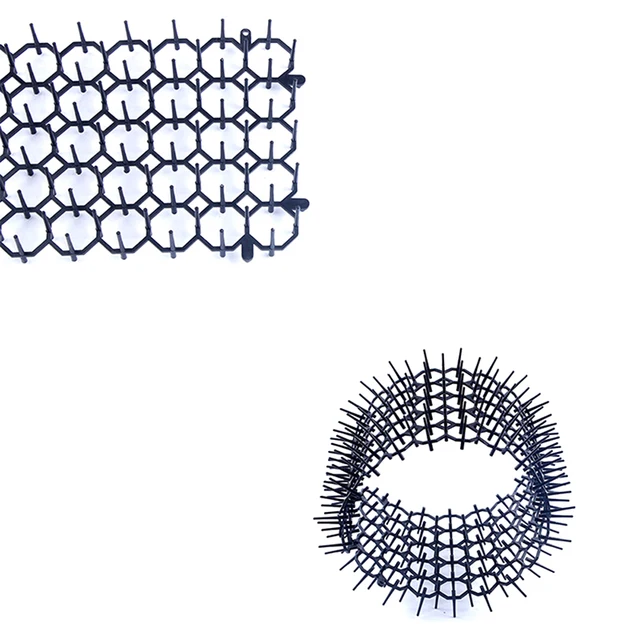 1Dcs Fekete Kerti Macska Scat Mat Anti Kutya -Riasztók Szőnyegen Elrettentő Tüskés Szőnyeg Szőnyegszalag Ásás Stop Kültéri Kellékek - Image 6