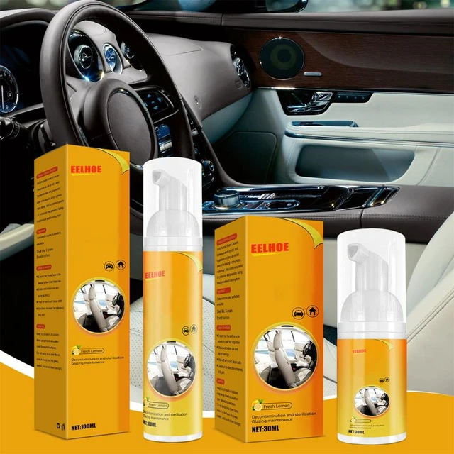 Car Interior Cleaning Kit Effective Car Cleaning Kit Interior Effective  Foam Cleaner For Car Car Seat Cleaner Fabric For Stains - AliExpress