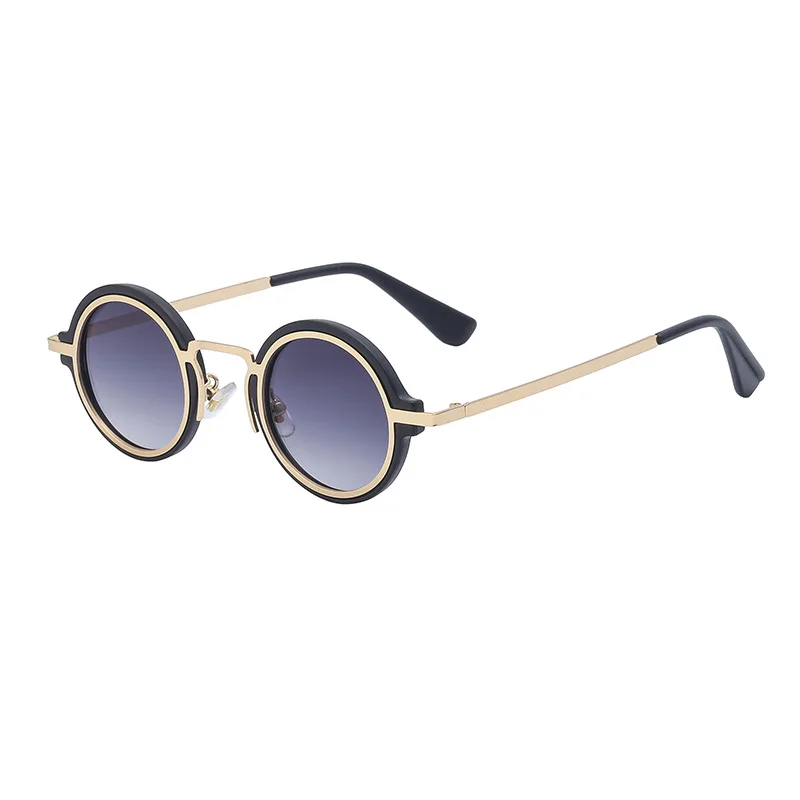 

Luxury Brand Gothic Steampunk Sunglasses Men Round Punk Sun Glasses Women Retro Eyewear Shades Lentes De Sol Hombre UV400