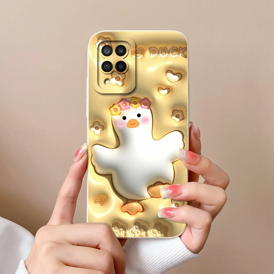 Cartoon Soft Liquid Silicone Phone Case - Full Protection s
