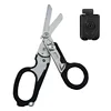 Tactical Folding Scissors Outdoor Survival Tool Multifunction Scissors Raptors First Aid Expert Combination Tools 1