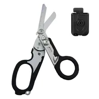 Tactical Folding Scissors Outdoor Survival Tool Multifunction Scissors Raptors First Aid Expert Combination Tools 1