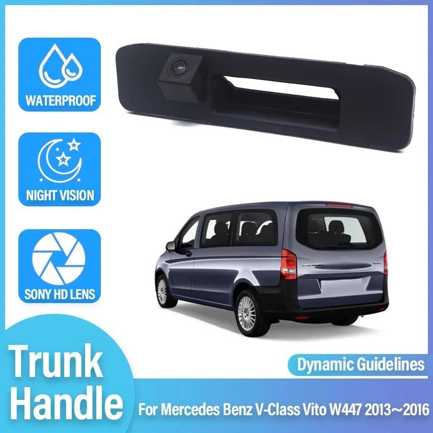 

Камера заднего вида «рыбий глаз» для Mercedes Benz V-Class Vito W447 140 2015 1080