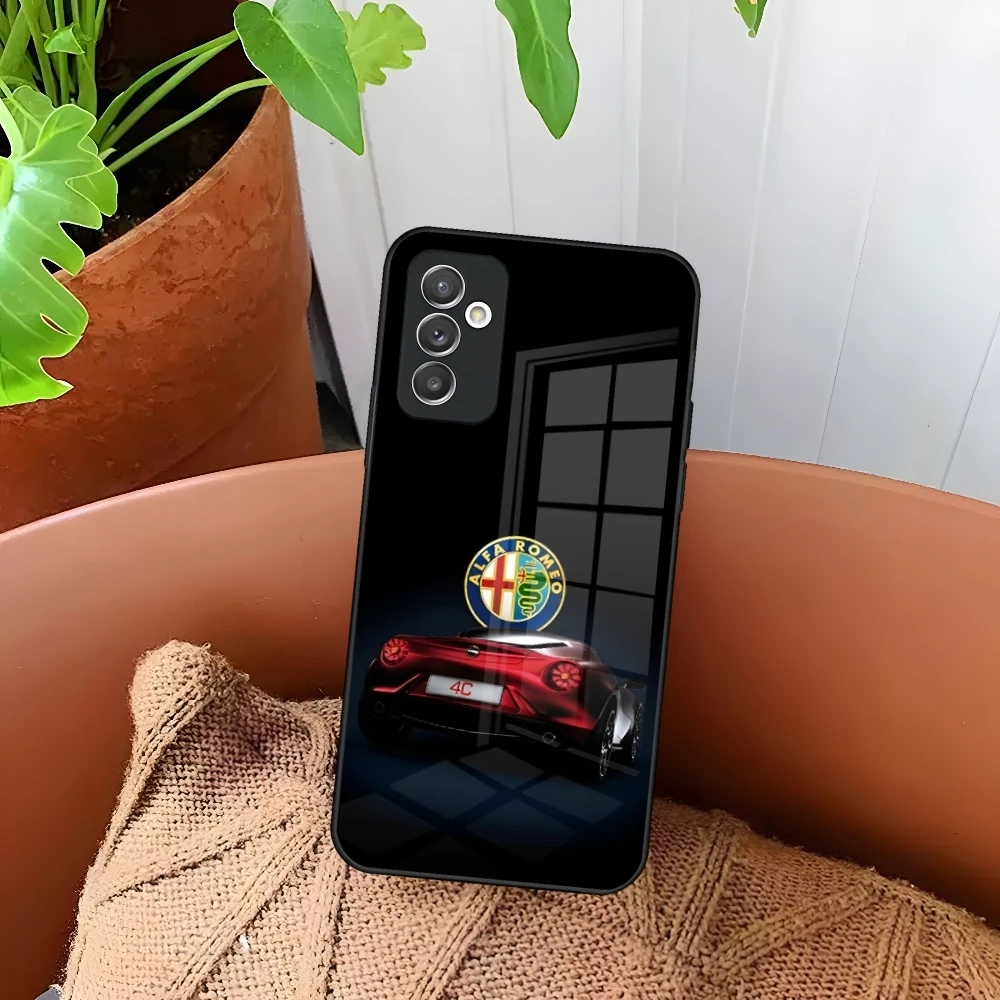 Luxury Italian Sport Car Phone Case - Premium Glass Protection Cover