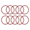 10Pcs Trampoline Elastic Rope 8mm Elastic Ties Bungee Cord Stretch Cord for Indoor Trampoline Tarp Fitness Trampoline Tent 3