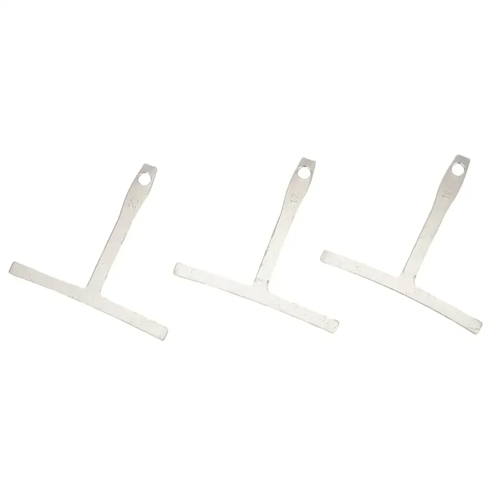 9pcs Understring Radius Gauge Etched With Radius On Handle Accurately Setup Guitar Bridge Saddles Guitar Accessories