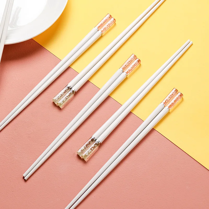 

Amber Sakura Chopsticks Mildew-resistant High Temperature Chopsticks Reusable Chopsticks Wear-resistant Household Chopsticks