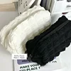 1PC Cosmetic Bag Makeup Pouch Solid Color Pencil Case Creative Pillow Bag School Supplies Stationery Box Cosmetic Organizer 1