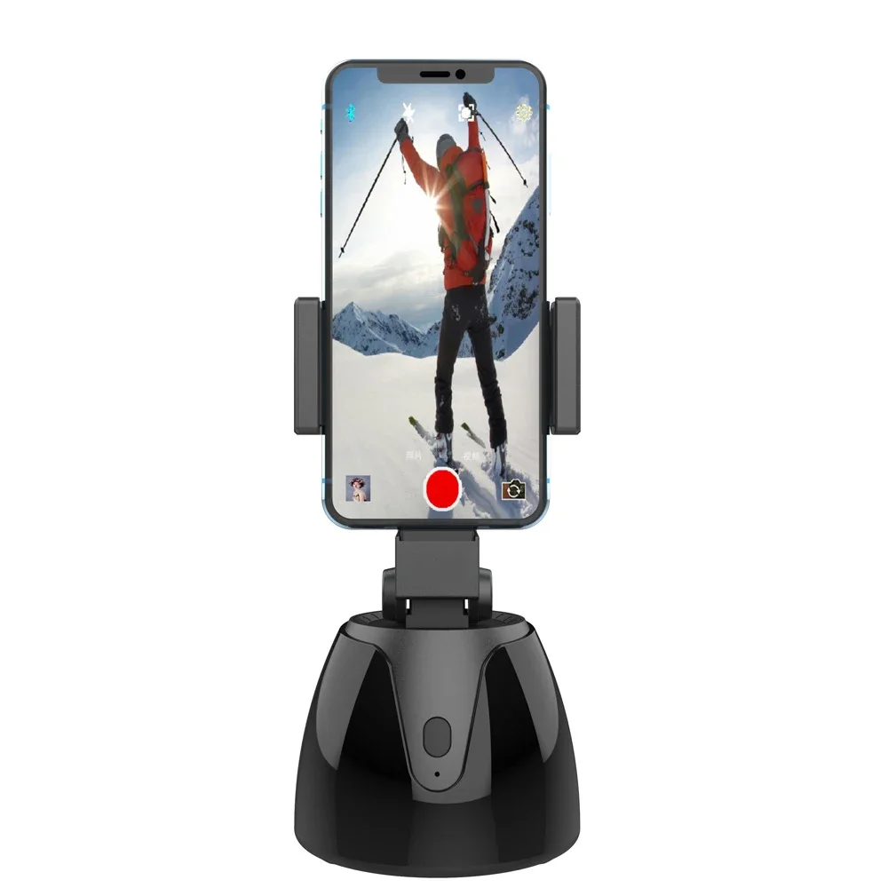 Auto Face Tracking Camera Gimbal Stabilizer Smart Shooting Holder 360 Rotation Selfie Stick Tripod for Live Vlog Video Recording