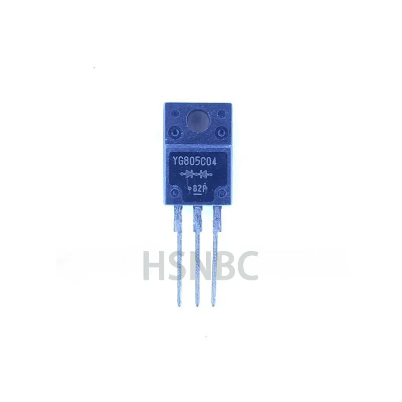 

10Pcs YG805C04 TO-220F 100% Brand New Original Stock