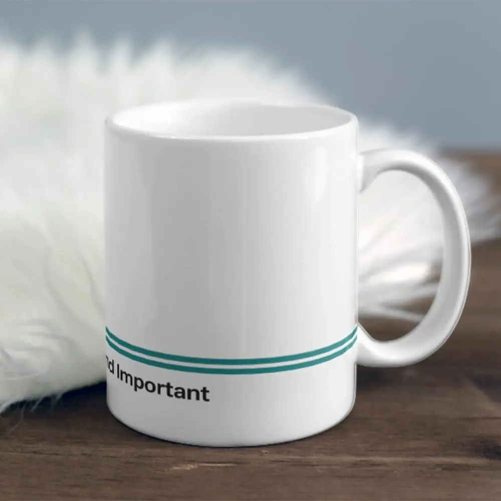 Severance TV Show Coffee Mug - 'The Work Is Mysterious And Important' - 11oz Ceramic Office Gift