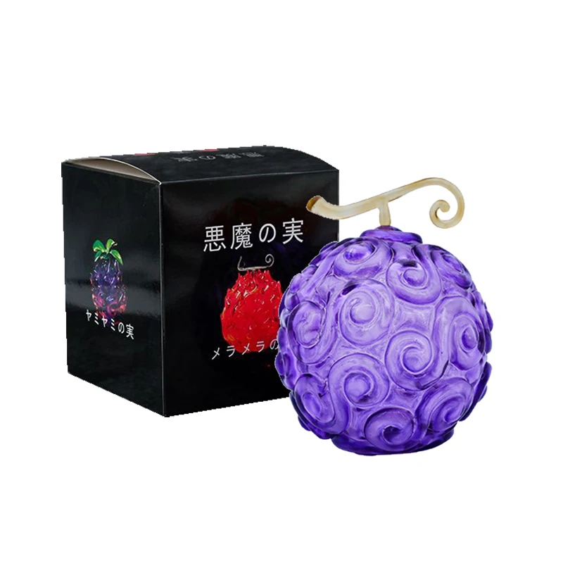 

GK ONE PIECE Devil Fruit Action Figure Ace Flame-Flame Ornaments Doll Luffy Gum-Gum Demon Fruit Collection Luminous Model Toys