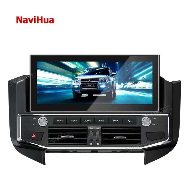 

NAVIHUA для Lexus стиль Android 10,0 автомобильный DVD-плеер для Mitsubishi Pajero автомобильное стерео радио головное устройство GPS навигация Мультимедиа