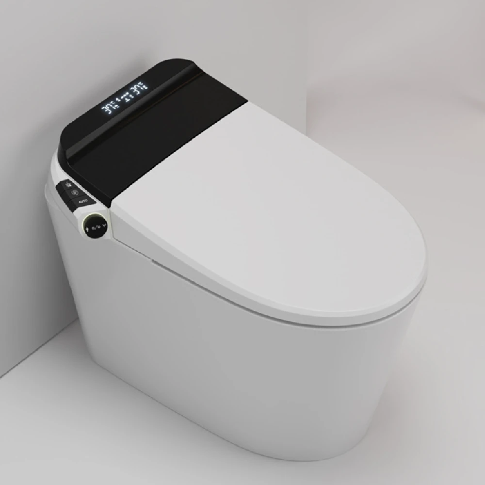 

European design hotel luxury smart toilet with Automatic seat cover water closet bidet self clean Ptrap Intelligent toilet