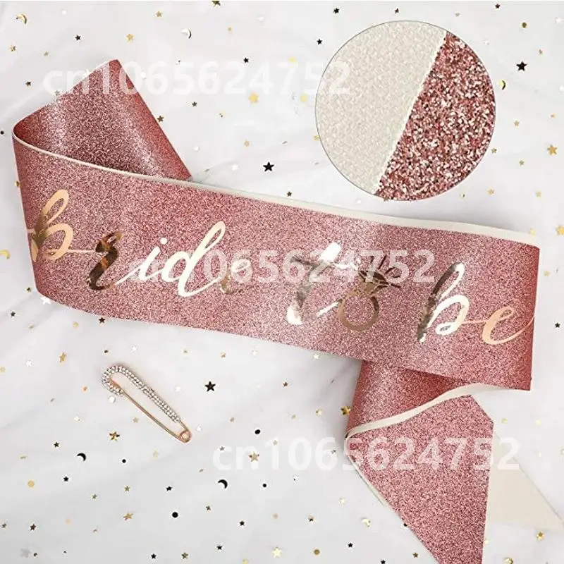 

Bride To Be Sash Bridal Shower Hen Night Balloons Decor Bachelorette Party Team Bride Gifts Wedding Party Decorations Supplies