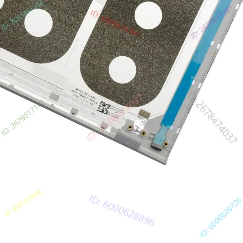 Dell Inspiron 14 5401 5402 5405 5408용 95% 새 은색 뒷면 커버 상단 케이스 뚜껑 0WK1KG