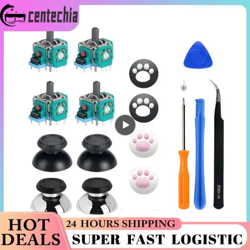 Levette Di Ricambio Per Funghi Joystick Analogico 3D Per Controller Ps5 5 Gamepad Thumb Stick Caps Cover