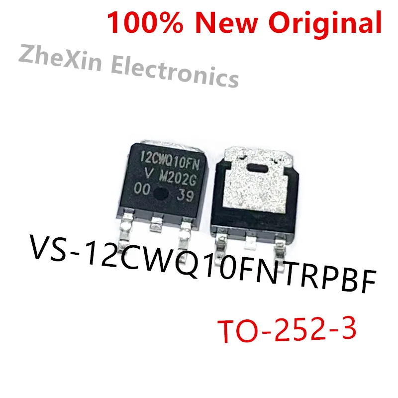 

10PCS/Lot VS-12CWQ10FNTRPBF 、VS-12CWQ06FNTRPBF TO-252-3 New Original Diode Schottky 12CWQ10FN 、12CWQ06FN