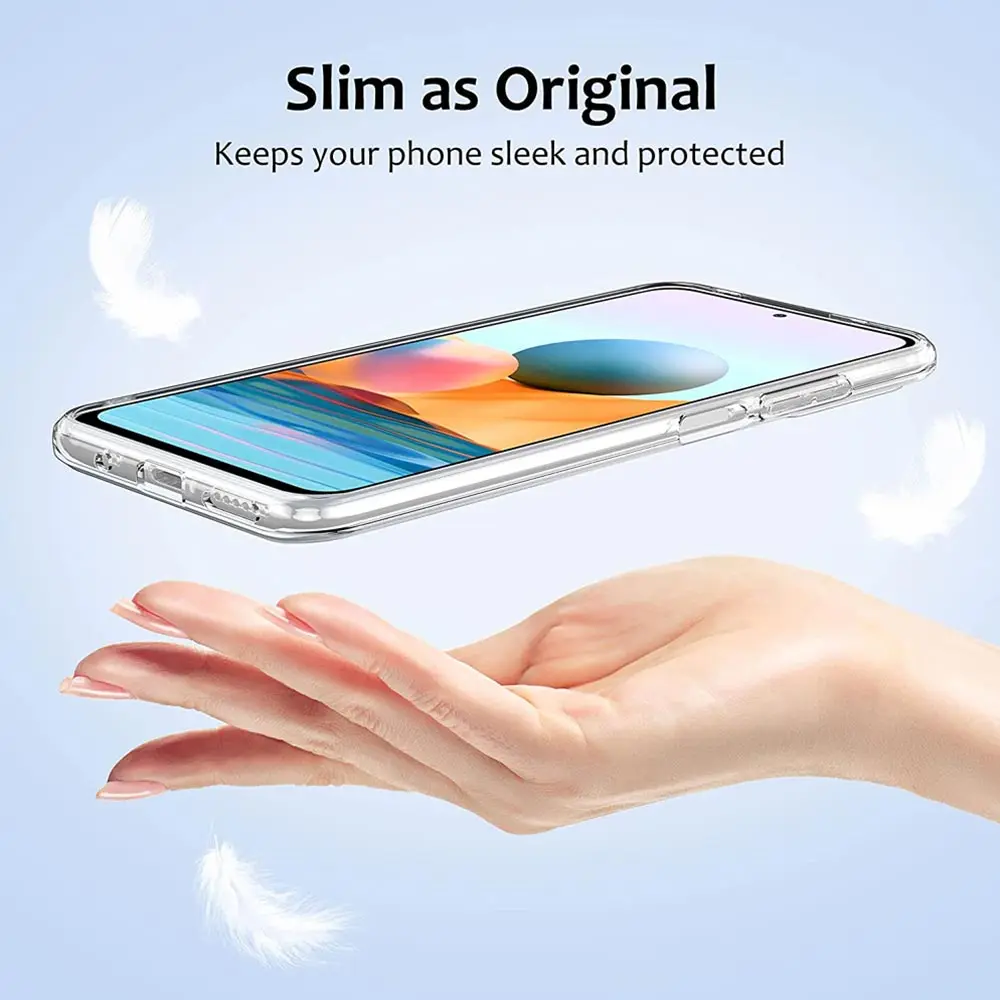 Sea Blue Sky Beach Clear Phone Case – Soft Silicone Back Cover