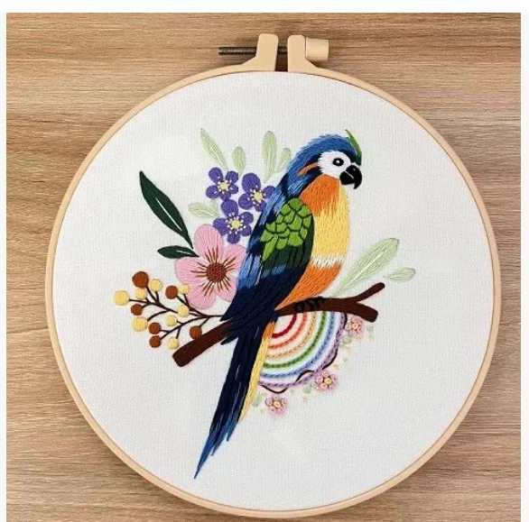Chinese Flower Embroidery Kit 3