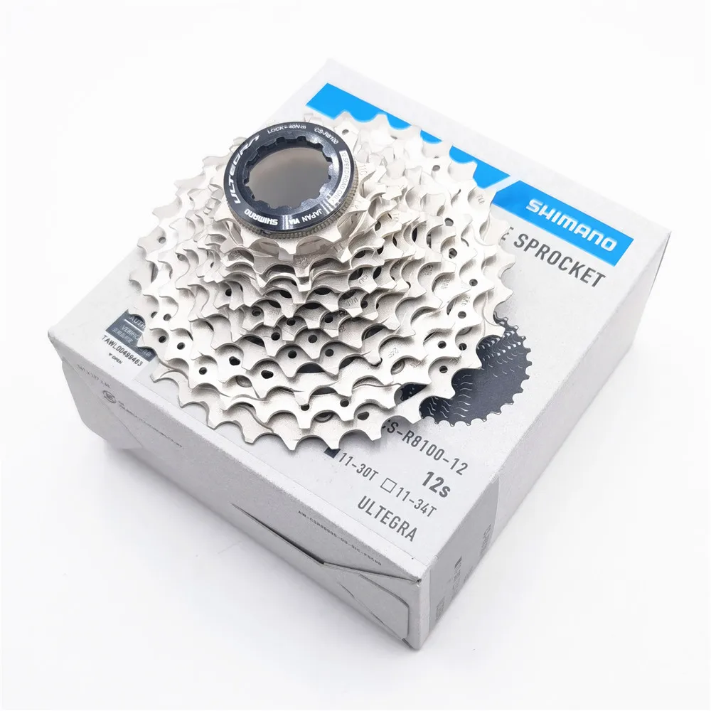 Cassette Shimano Ultegra 12 Vitesses CS-R8100 - Pour Vélo Route/VTT, Fabriquée Au Japon (neuve)