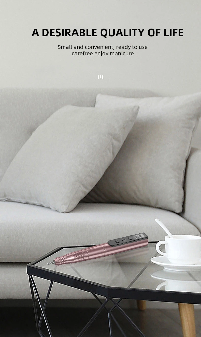 35000RPM Cordless Electric Nail Drill