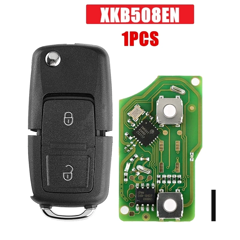 

Универсальный пульт дистанционного управления для Xhorse XKB508EN, 2 кнопки, брелок для VW B5, инструмент для ключей VDI