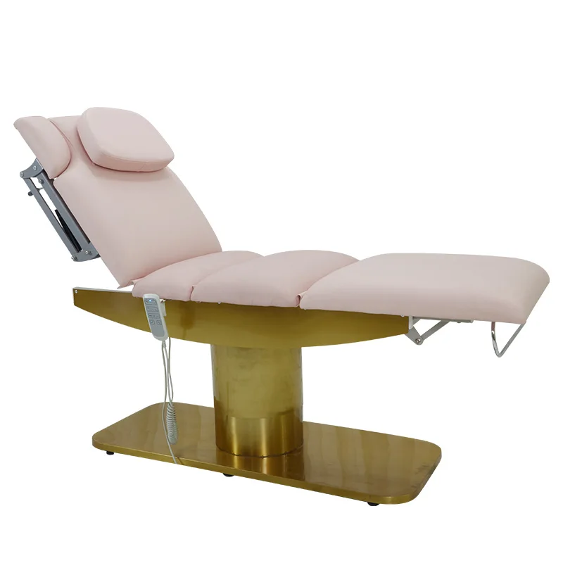 4 Motor Smart Electric Massage Table Salon Bed Spa Beauty Massage Facial Soft Matress Bed Beauty Salon Furniture