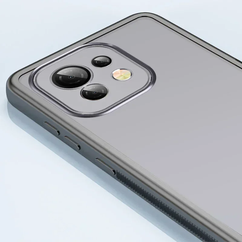Фото Поставляется с защитной пленкой для объектива, чехол для телефона Xiaomi Mi 11 Lite NE 11X Pro 11i HyperCharge, мягкий силиконовый бампер Mi11 11 Lite 11Pro №4