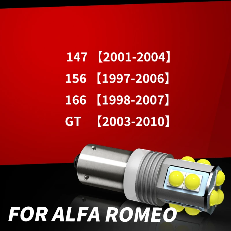 Ruiandsion 4-Pack BAX9S LED Bulbs - Super Bright 6000K White, 12V, For Parking/Side Marker Lights