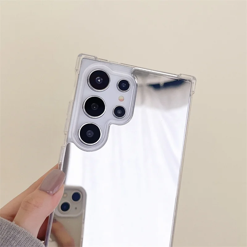Mirror Acrylic Hard PC Back Cover Case - Stylish and Durable Protection