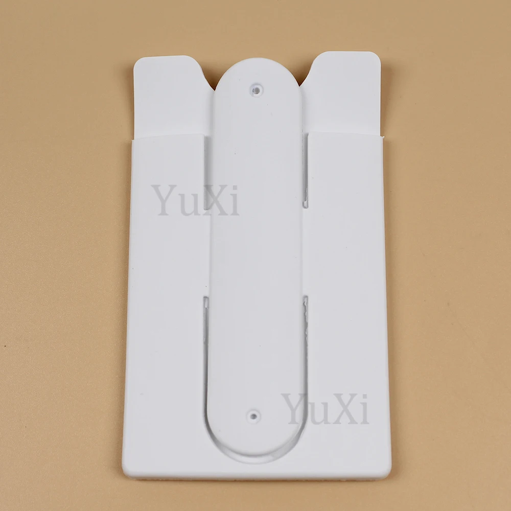 Colorful Silicone Adhesive Phone Wallet & Stand