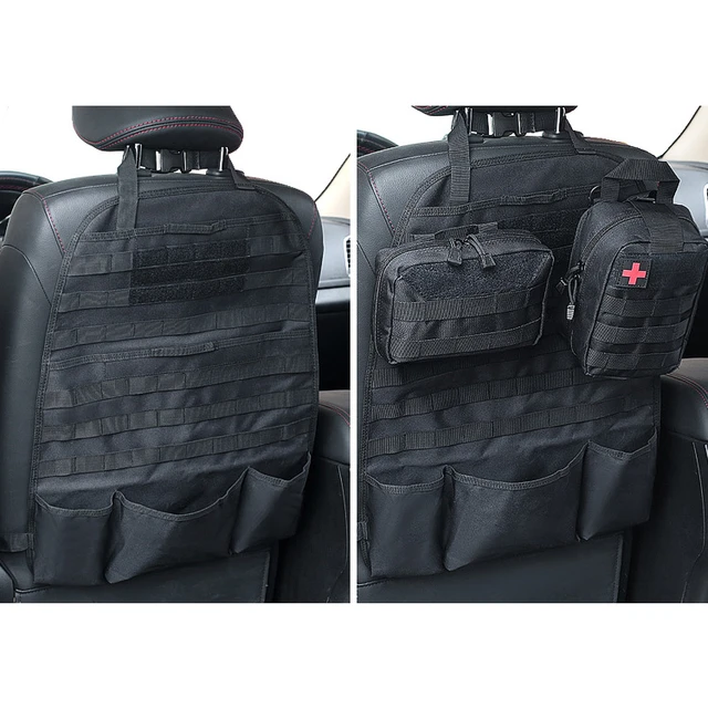 Auto Rücksitz Organizer Taktisches Zubehör Armee Molle Beutel  Aufbewahrungstasche Militär Outdoor Selbstfahrende Jagd Sitzabdeckung  Tasche