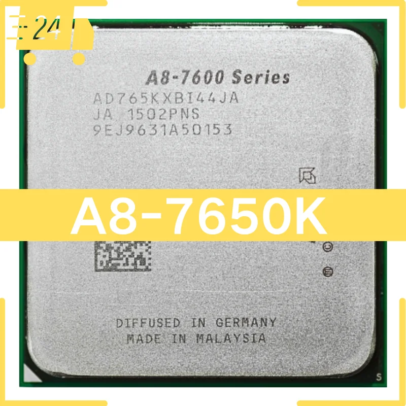 

A8-Series A8 7650 Φ A8 7650K 3,3 GHz четырехъядерный процессор AD765KXBI44JA Socket FM2 +