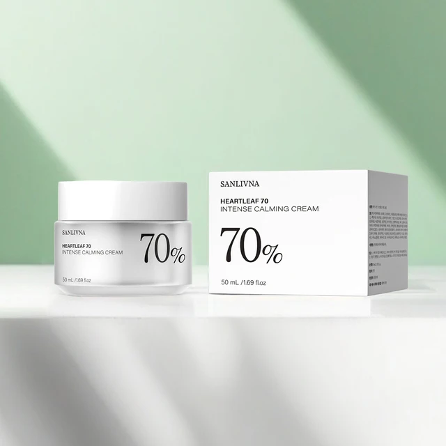 HEARTLEAF 70 Intense Soothing Cream Moisturizing Cream Winter Moisturizing Dry Anti-Peeling Skin Skin Care Cream 6