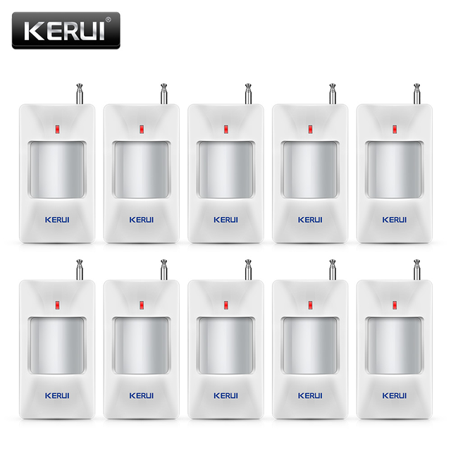 Wireless Intelligent PIR Motion Sensor Alarm Detector For 433MHz W18 W20 K52 WIFI GSM Home Burglar Alarm System Security