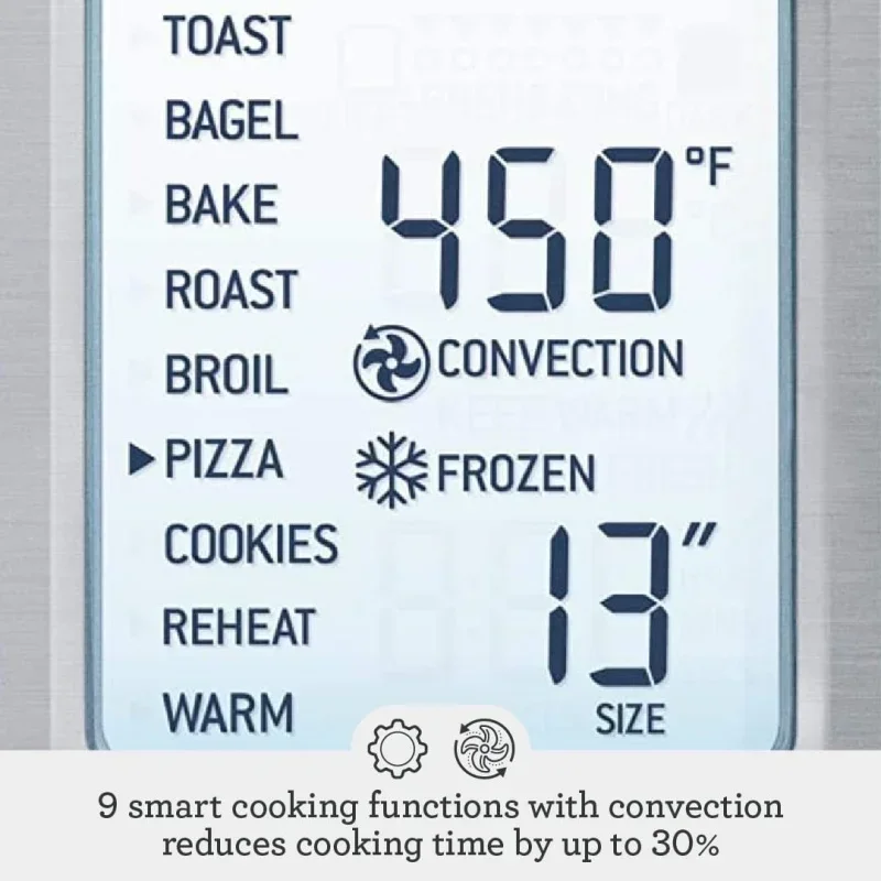 QWSmart Oven BOV800XL,Brushed Stainless Steel