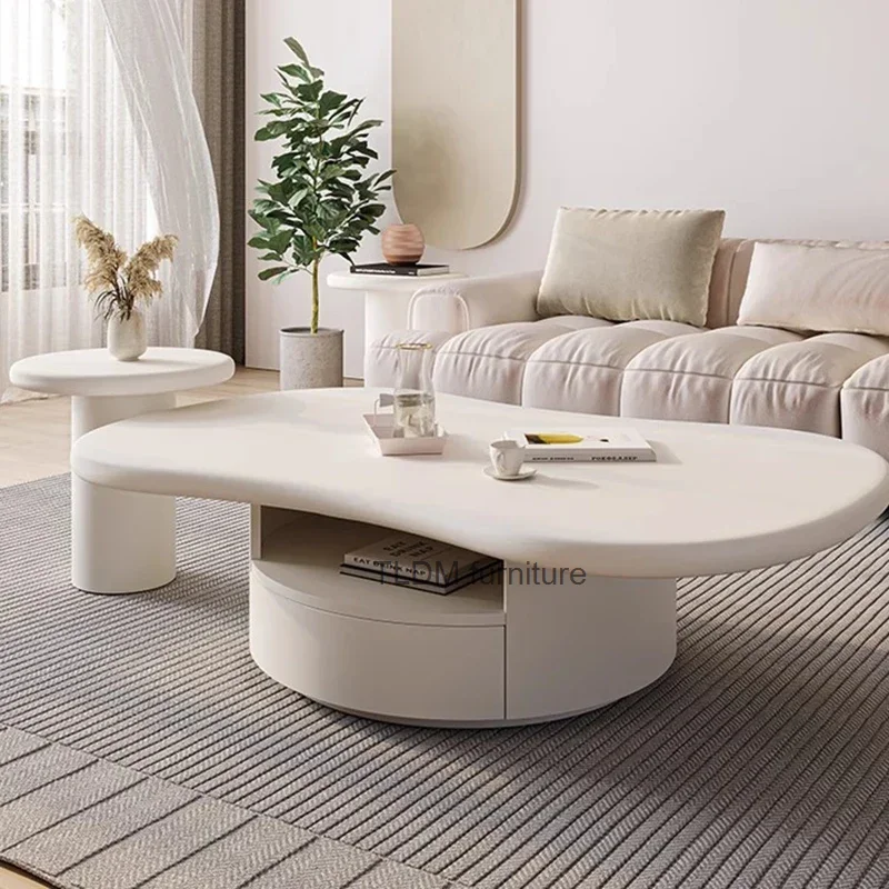

Modern Living Room Table Wooden Corner Nordic Bedside Dining Tables Hallway Garden Aesthetic Marble Stolik Kawowy Home Furniture
