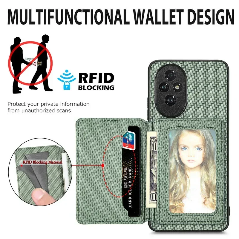 Leather Wallet Card Holder Phone Case - Premium Protection Cover