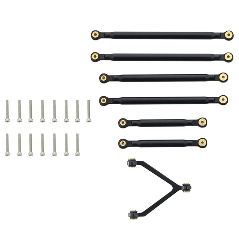 

Для Axial SCX24 90081 1/24 металлический Тяговый стержень для радиоуправляемого гусеничного автомобиля, сцепная тяга, комплект тяги, обновленные детали, аксессуары