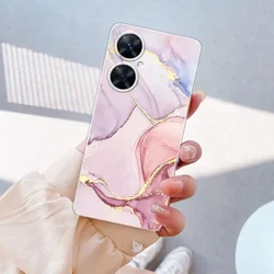 Custodia per telefono in silicone trasparente con protezione bumper